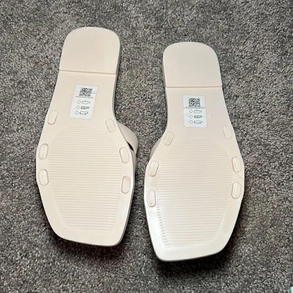 ASOS Plastic Wide Fit Sandals - Picture 3 of 3